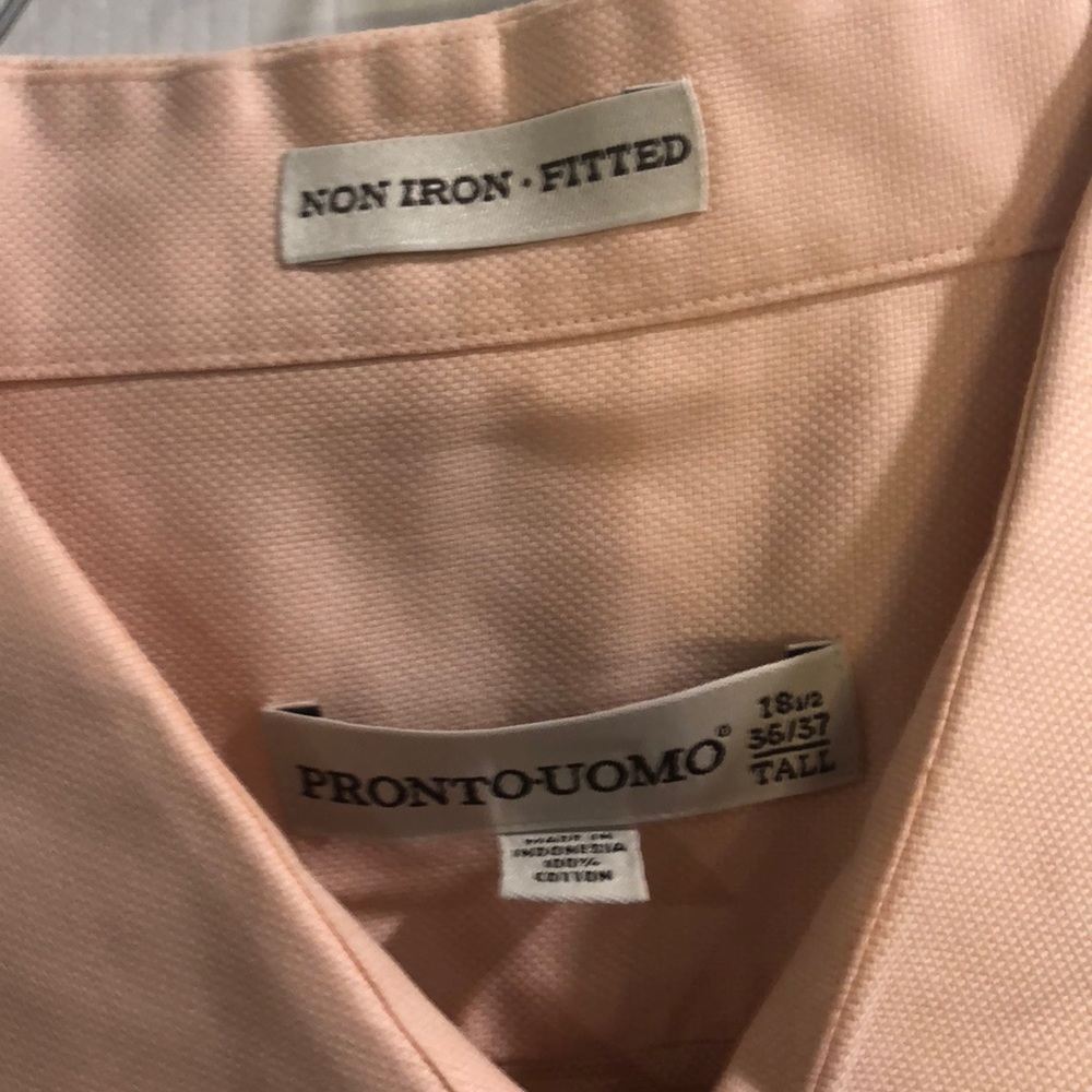 Pronto men’s non iron men’s dress shirt
